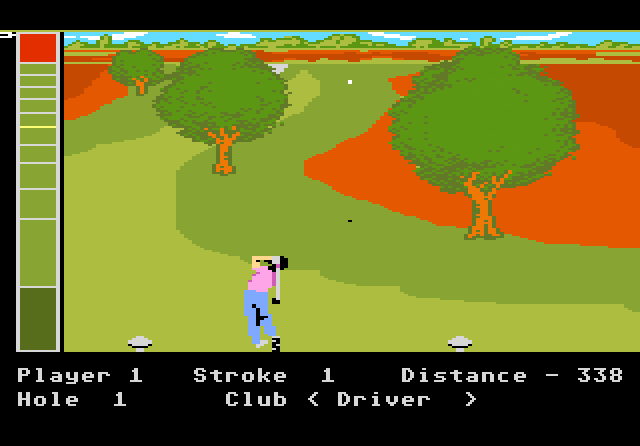 Mean 18 Ultimate Golf screenshot 5 for Atari 7800